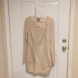 Bebe long sleeve mini dress